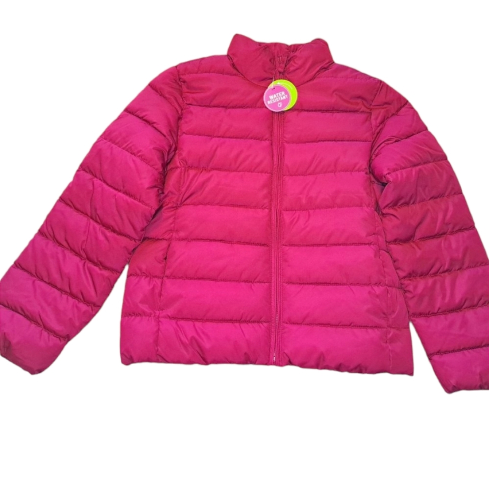 NEW Children's Place Pink Puffer Jacket Size Large (10/12)